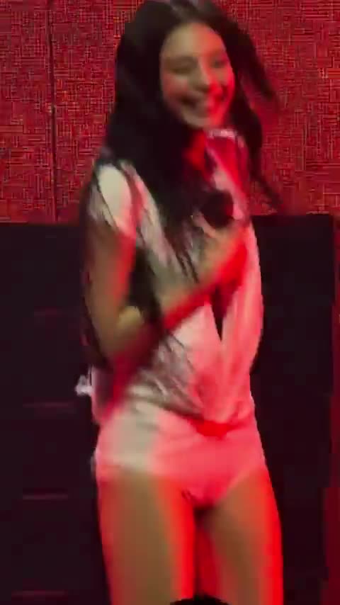 JENNIE 演唱会走光2